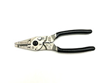 Snap-on Tools New Pwcs9acfbk Black Soft Grip 9 Wire Stripper Cutter Crimper