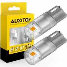 2x T10 Amber Led Side Marker Light Turn Signal Bulb 168 194 W5w 2825 Yellow Lamp