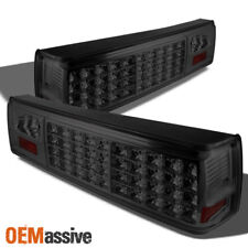Fits Smoked 87-93 Ford Mustang Full Led Tail Lights Lamps Leftright