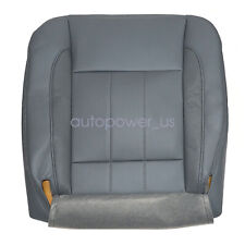 06-09 For Dodge Ram 1500 2500 3500 Laramie Driver Bottom Leather Seat Cover Gray