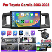 Carplay For Toyota Corolla 2006-2013 Android 12 Car Radio Stereo 232gb Gps Navi