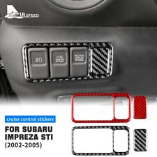 Sticker For Subaru Impreza Sti 2002-05 Headlight Switch Adjust Cover Trim