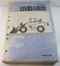 Volvo L150d L180d Wheel Loader Tractor Service Shop Repair Manual Edition 2