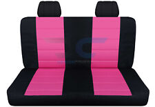Matching Rear Bench Seat Covers Fits 2004-2012 Chevy Colorado Gmc Canyon