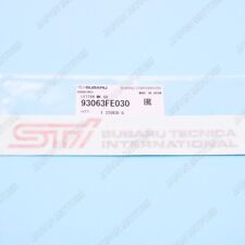 Genuine Oem Subaru Impreza Front Side Door Decal Sticker Adhesive Sti 93063fe030