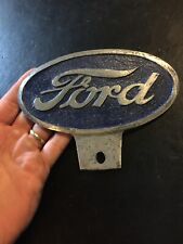 Ford Motors Collector License Plate Topper Hotrod Auto Collector Man Cave Metal