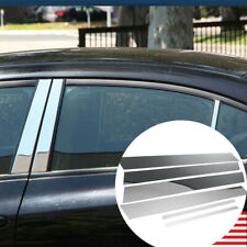Chrome Pillar Posts For 2006-2011 Honda Civic 6pc Set Door Trim Cover Kit