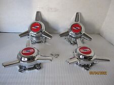 4 Caps 3 Bar Spinners American Racing Torq Thrust Ii Vn 515 Vn615 Wheels Wbel