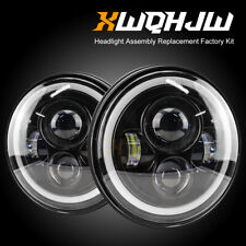 For Toyota Pickup 1979-1981 7 Inch Round Led Headlight White Headlight High-low