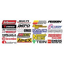 22 Large 5 Wide Racing Decals Stickers Drag Race Nhra Nascar High Quality Vinyl