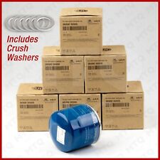 Genuine Oem Engine Oil Filters With Washers For Hyundai Kia 26300-35505 Qty6