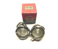 1954-55 Willys Aero Nos Parking Light Assembly W Turn Signal Pair