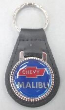 Blue Malibu Leather Key Ring 3294 Bow Tie Chevrolet 1974 1975 1976 1977 1978