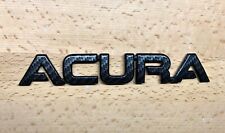 Acura Rsx Tl Tsx Carbon Fiber Effect Emblem Badge Genuine Oem Trunk Nameplate