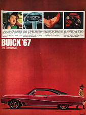 Vintage 1967 Buick Wildcat Original Color Ad A401