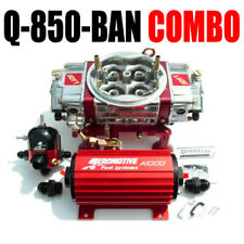 Quick Fuel Q-850-ban Blow Thru Carb Aeromotive 11101 Pump Reg 13204 Package