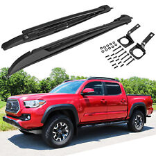 Fit For 2005-2023 Toyota Tacoma Double Cab Top Roof Rack Cross Side Rails Set