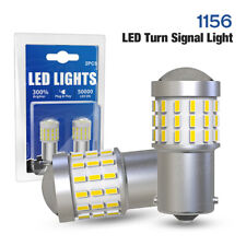 1 Pair 1156 Led Backup Reverse Light Bulbs 6000k Cool White Bright 2x