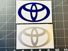 Toyota Logo Vinyl Decal Many Sizes Colors Buy 2 Get 1 Free Free Shipping