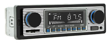 12-24v Classic Single Din Car Fm Stereo 4x60w 15a Car Bluetooth Bt Handsfree