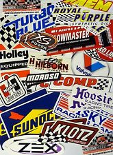 Racing Decals Sticker Lot Set 26 In Pairs Grab Bag Race Cars Toolboxes Random