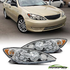 For 2005-2006 Toyota Camry Headlights Healamps Replacement Pair Leftright 05-06