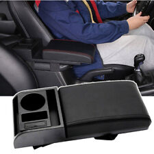 Universal Car Armrest Lid Cover Center Console Storage Usb Cup-holder Organizer