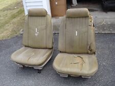 1969-1972 Buick Pontiac Olds Chevy 442 Gto Gs Ss Bucket Seat Cores Tracks Gm