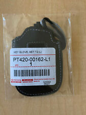 Genuine Oem Lexus Key Gloves Black With Grey Stitching Pt420-00162-l1 Set Of 2