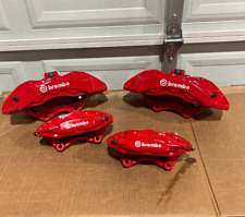 2015 - 2023 Charger Challenger Hellcat 6 Piston Brembo Brake Calipers With Pads