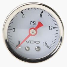Vdo 153002 Mechanical Pressure Gauge 0-15 Psi 1-12