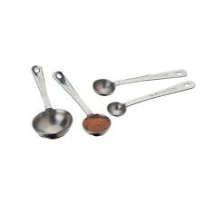 Amco Stainless Steel Measuring Spoons Set Of 4