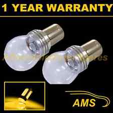 2x 382 1156 Ba15s P21w Amber 3 Cree Led Front Indicator Light Bulbs Fi203302