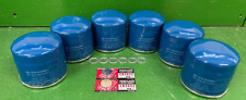 Hyundai 26300-35505 Oil Filter 6 Pack Filters 6 Washers 2 Maxell Batteries