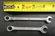 Mac Tools S136 Ch11 2-piece 6-point Combination Wrench Set 932 1132 Usa