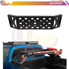 High Truck Bed Ladder Rack Black Fits 2005-2015 Tacoma Blk Luggage Cargo Carrier