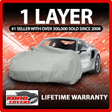 1 Layer Car Cover - Soft Breathable Dust Proof Sun Uv Water Indoor Outdoor 1469