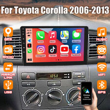 For Toyota Corolla 2006-2013 Apple Carplay Android 13 Car Radio Stereo Head Unit