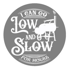 Bbq - Low And Slow - Car Vinyl Decal Sticker Laptops Cups Tumblers Car Windows