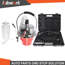 Labwork Portable Pneumatic Air Pressure Brake Clutch Bleeder Valve System Kit