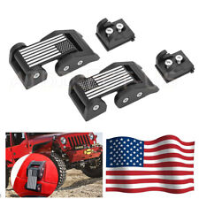Aluminum Hood Latches With America U.s. Flag Style Hood Catch For Jeep Wrangler