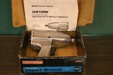 Craftsman 12 Drive Air Impact Wrench 199941 25 To 225 Ft.-lbs.