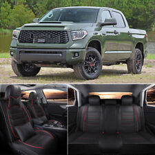 For Toyota Tundra Trd Pro Crewextended Cab Pickup 4-door Full Set Seat Covers