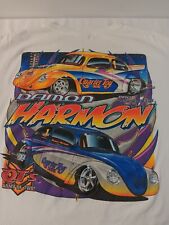 Volkswagen Beetle Pro Stocker Vintage Graphic T-shirt Damon Harmon Size Xl.