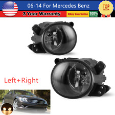 For Mercedes Benz Clear Lens Pair Bumper Fog Light Lamp Replacement Dot