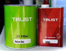 Trust Automotive 2k Urethane Primer Surfacerfiller Gray Gallon Kit 411 Mix