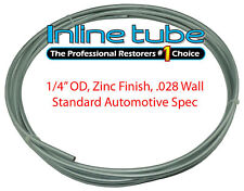 Oe Zinc Automotive Steel Brake Line Fuel Line Tubing Kit 14 Od Coil Roll 25 Ft