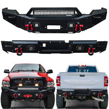 Vijay For 2002-2005 Dodge Ram 1500 Steel Front Or Rear Bumper With D-rings