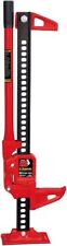 Torin 33 Ratcheting Off Road Utility Farm Jack 3 Ton 6000 Lb Capacity Red