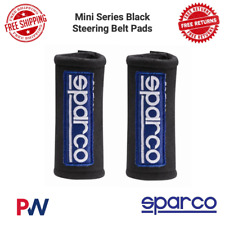 Sparco Mini Series Steering Belt Pads Black Set Of 2 01099nr